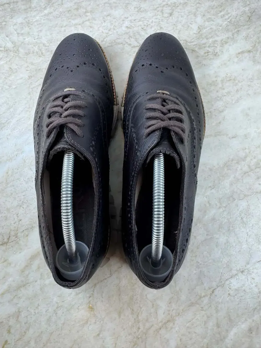 Cole Haan OriginalGrand Wingtip Oxford Shoes Dark Brown Leather Men’s 9M